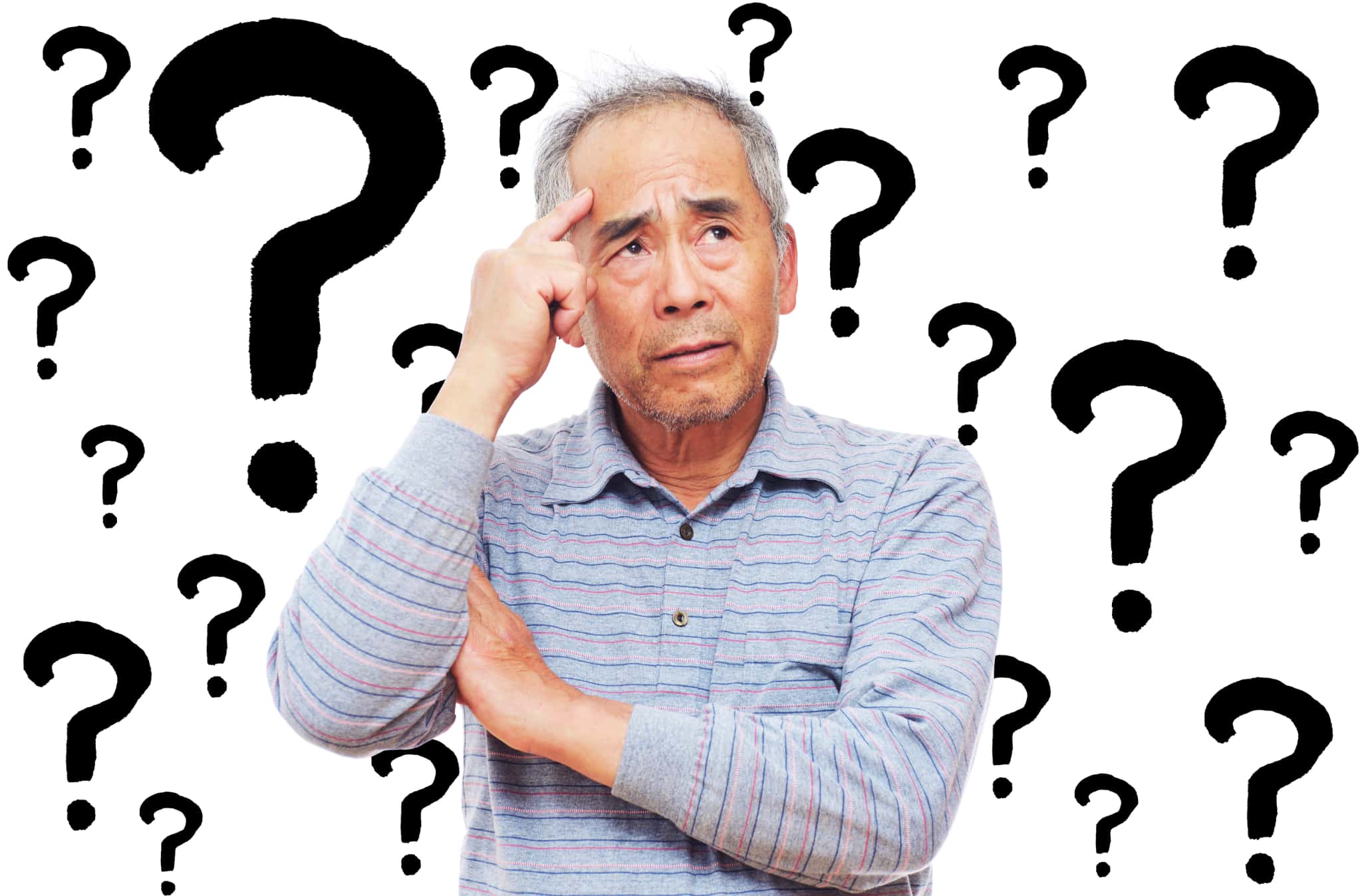 入れ歯の平均寿命は何年くらいか考える男性