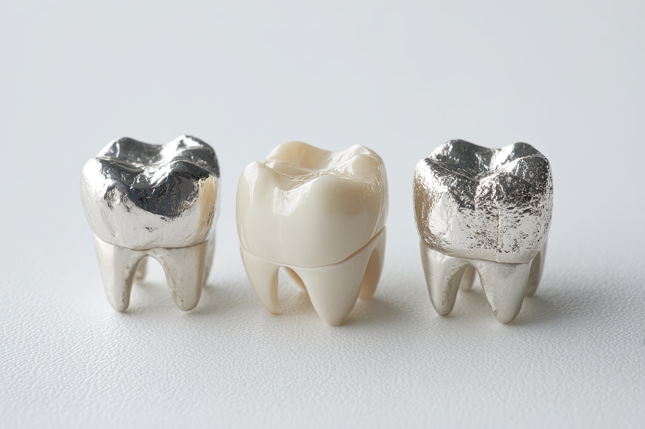 銀歯とセラミックの歯